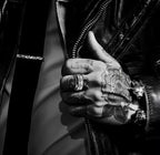 ETCHED PLUS BAND RING -2