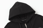 Chrome Hearts Colorful Rhinestone Hoodie - Black Gothic Street Sweatshirt 2608
