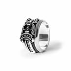 CHROME HEARTS DAGGER RING -8