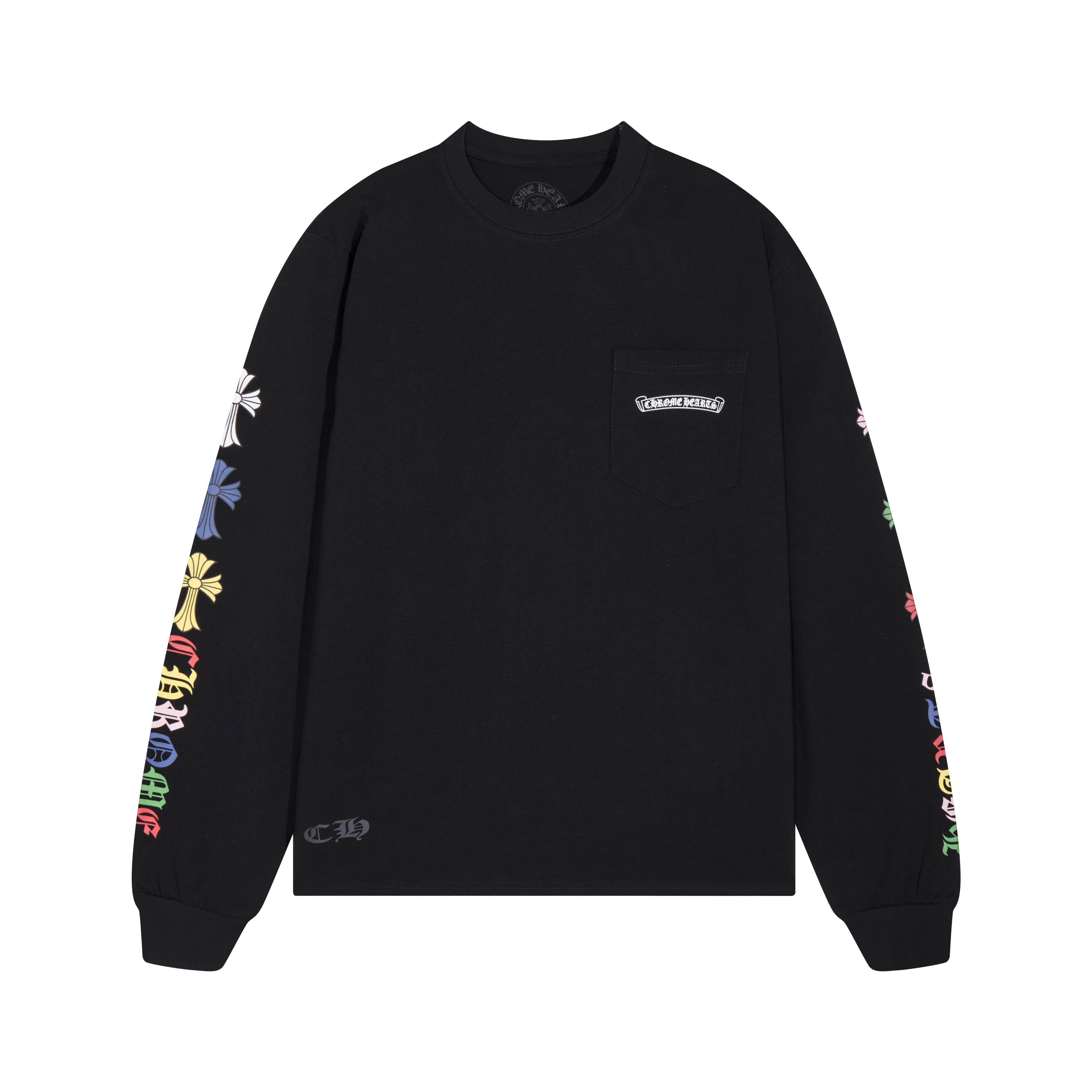 Chrome Hearts Men's Long-Sleeve T-shirtSweatshirt K8015