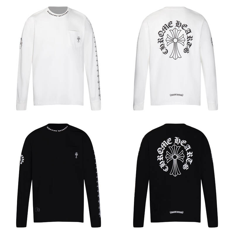 Chrome Hearts Men's Long-Sleeve T-shirtSweatshirt K9010