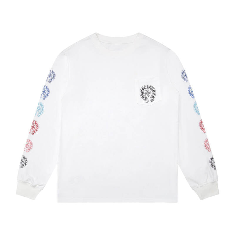 Chrome Hearts Men's Long-Sleeve T-shirtSweatshirt K8009