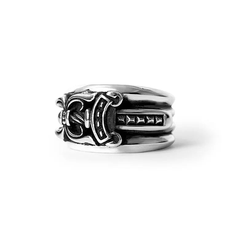 CHROME HEARTS DAGGER RING -8
