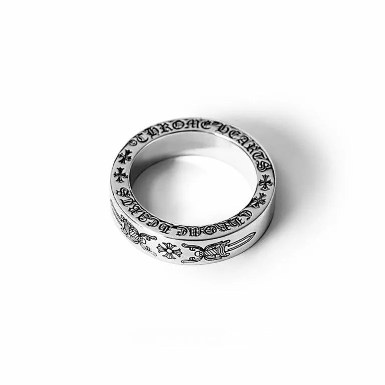 CHROME HEARTS DAGGER SPACER RING -6MM