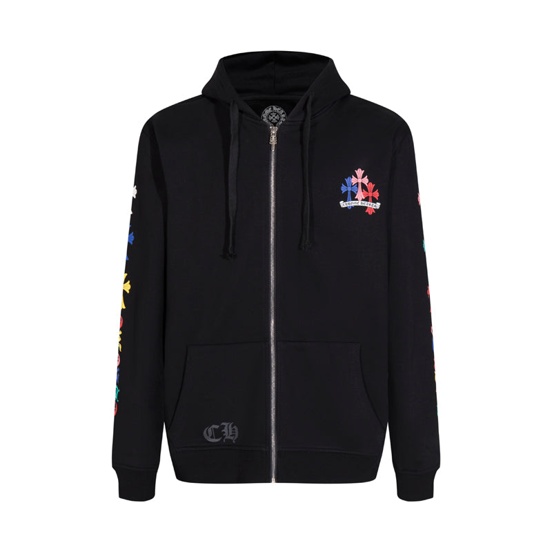 Chrome Hearts New Zip Up Hoodie -5015