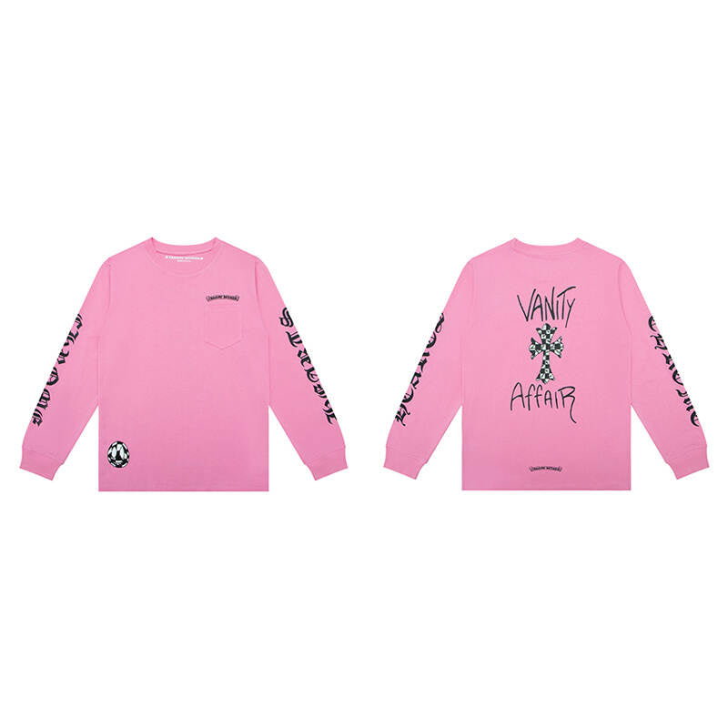 Chrome Hearts Men's Long-Sleeve T-shirtSweatshirt K8002