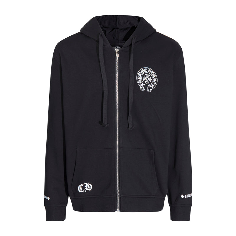 Chrome Hearts New Zip Up Hoodie -5009