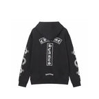 Chrome Hearts Hoodie - Black Street Style Embroidered Sweatshirt 851