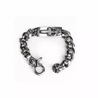 Chrome Hearts DAGGER ID FANCY LINK CLIP BRACELET -6