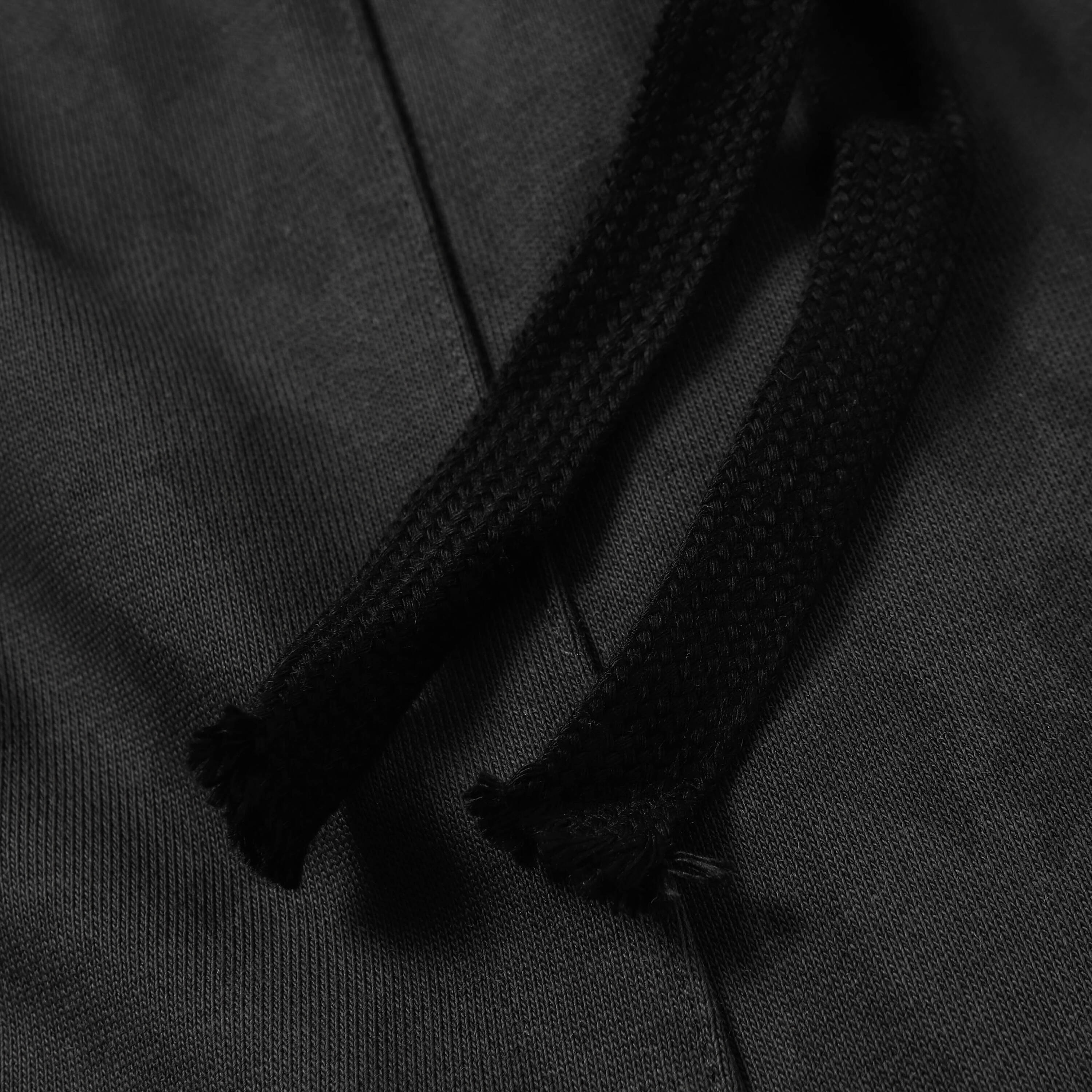 Chrome Hearts Men Designer Wide Leg Jeans Vintage Black with Quilted Texture and Distressed Hem 1115