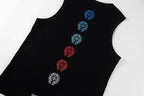 Chrome Hearts Rainbow horseshoe printtank top T-shirt P60