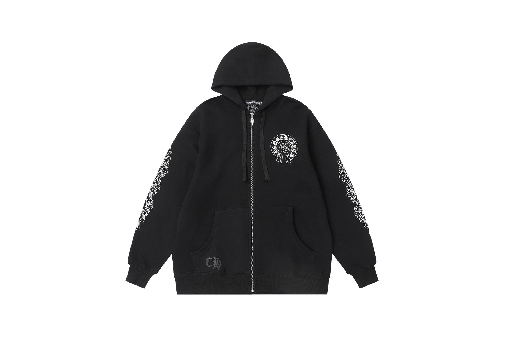 Chrome Hearts New Zip Up Hoodie -8515