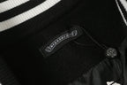 Chrome Hearts Black White Street Style Baseball Coat 0002