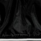 Chrome Hearts Varsity Jacket - Black White Gothic Baseball Coat 2206