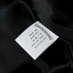 Chrome Hearts Layered Cross Varsity Jacket - Black White Street Style Outerwear 2208