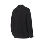 Chrome Hearts Gothic Cross Knit Cardigan - Black Grey Streetwear Jacket 904