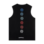 Chrome Hearts Rainbow horseshoe printtank top T-shirt P60