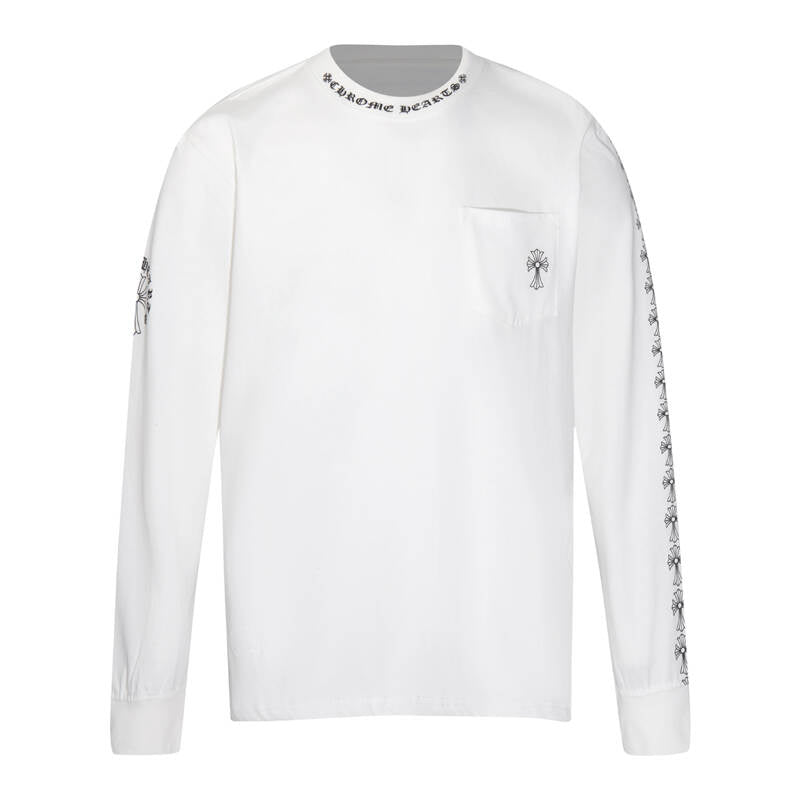 Chrome Hearts Men's Long-Sleeve T-shirtSweatshirt K9010