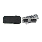 Chrome Hearts MIDIXATHRILL I CRYS Silver Sunglasses