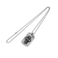 Chrome Hearts TINY CH CROSS CUTOUT DOG TAG