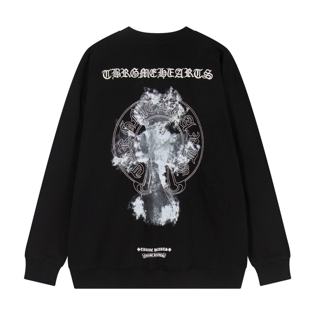 Chrome Hearts Men's Long-Sleeve T-shirtSweatshirt TQ36