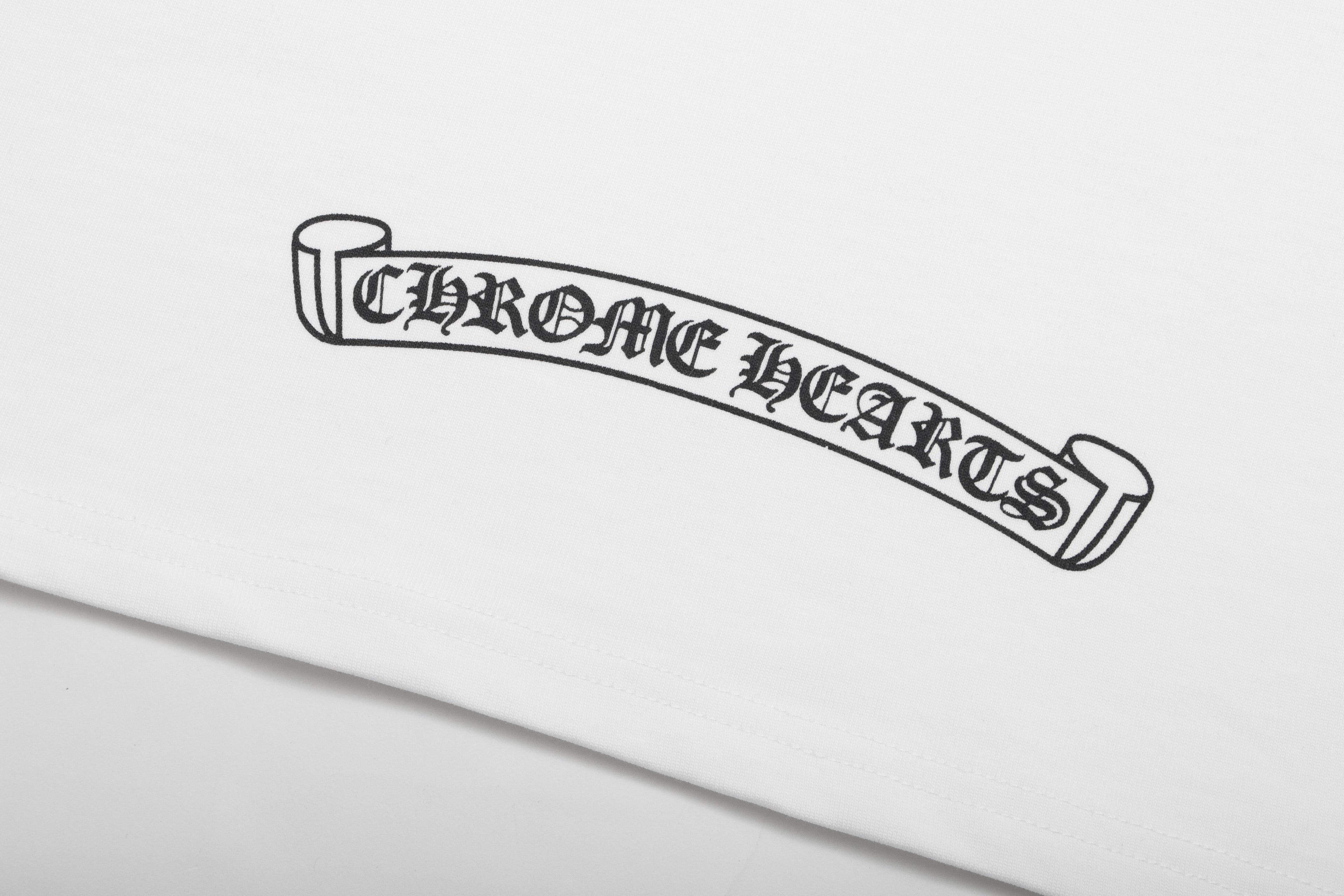 Chrome Hearts Eye Chart Dagger T-shirt K6025