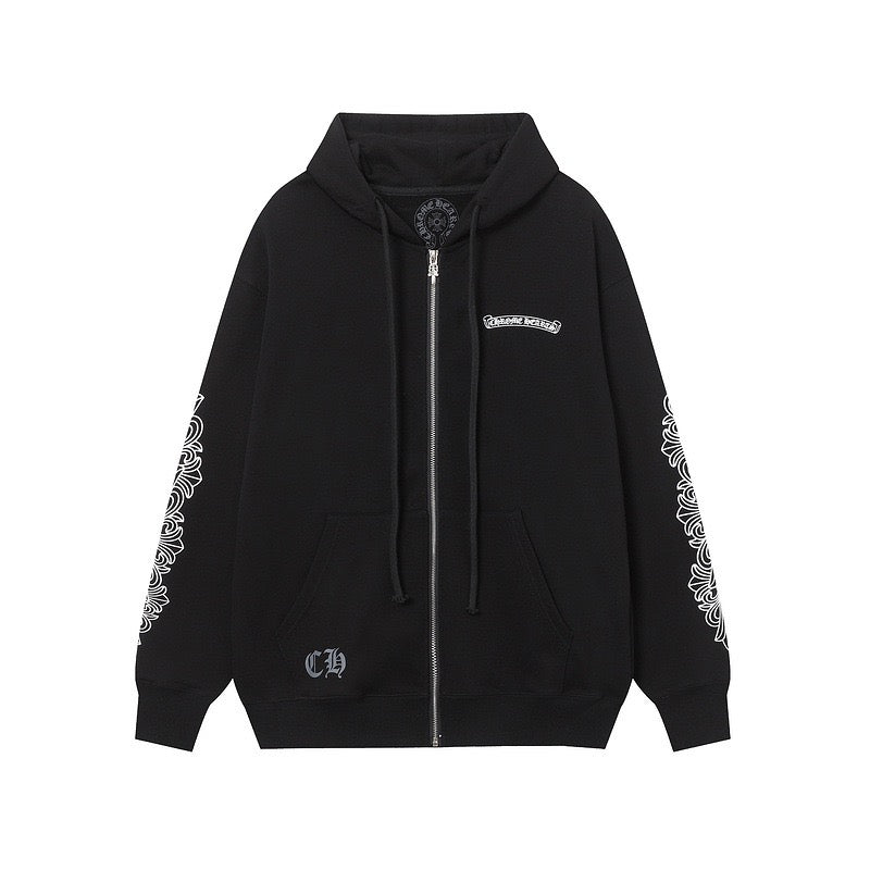 Chrome Hearts New Zip Up Hoodie -5016